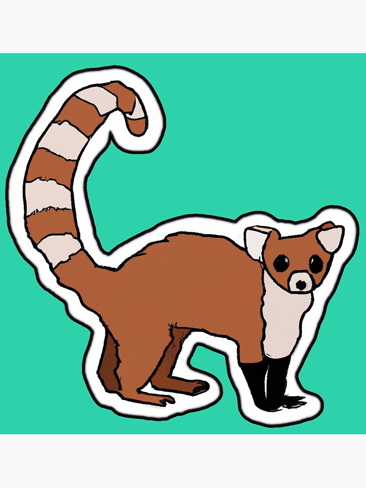 "Ringtail Cat" Poster for Sale by JandyDesign | Redbubble