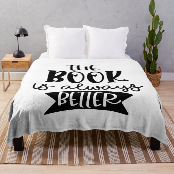 Item preview, The Book Is Always Better I Book Lover Gift Ideas designed and sold by younghopes.