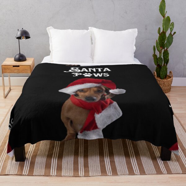 Item preview, Santa Paws Christmas Time designed and sold by MckinleyArt.