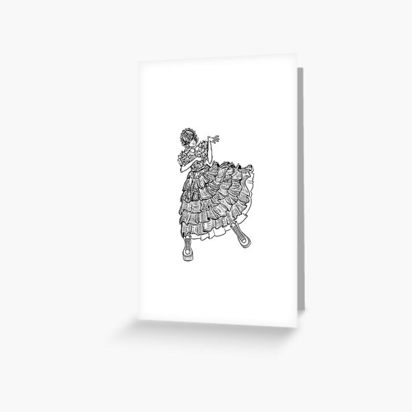 Item preview, Wednesday Addams  in graphic gothic style designed and sold by Loonhar.