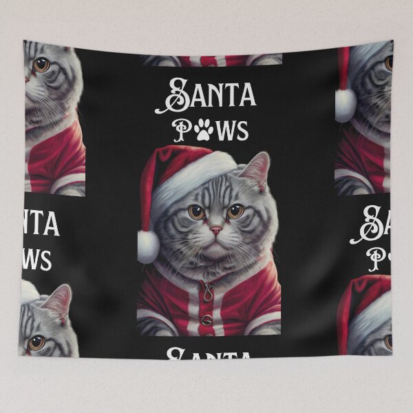 Item preview,   Santa Paws Christmas Time  designed and sold by MckinleyArt.