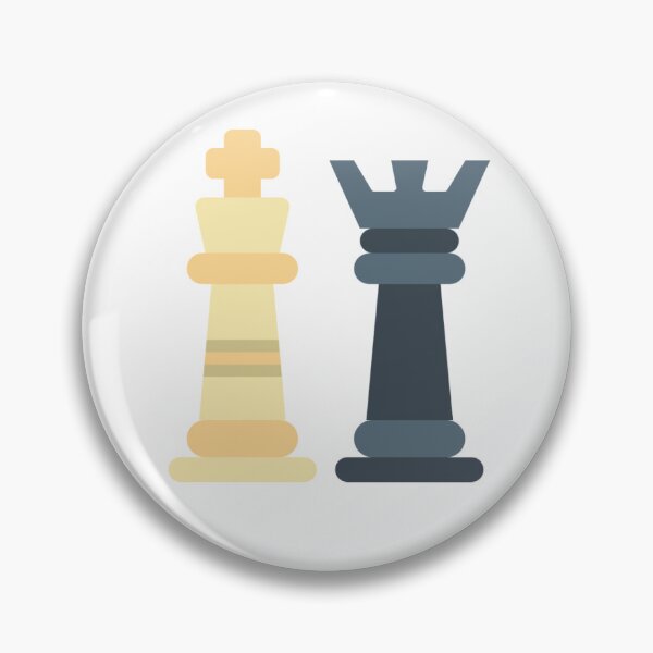 Item preview, Chess pieces, White king and Black queen designed and sold by Gabriele Marcucci.