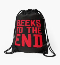 GoneFullGeek "RDR To The End" Drawstring Bag