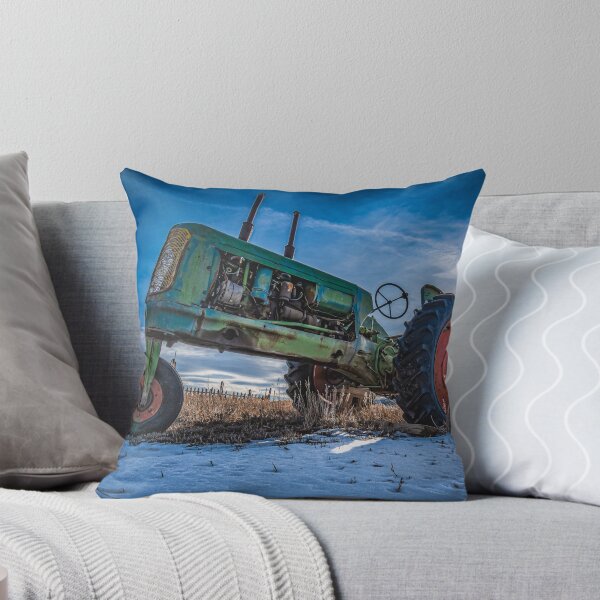 Item preview, Vintage Oliver Tractor in Winter designed and sold by Elevated Imaging .