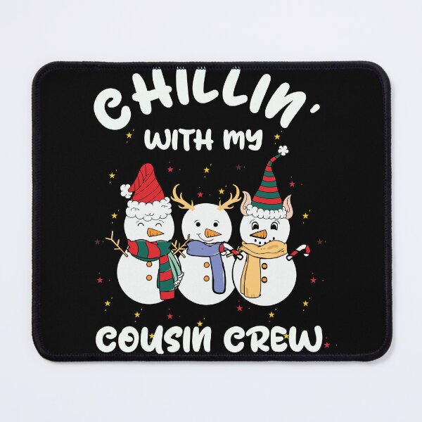 Item preview, Chillin' With My Cousin Crew shirt Snowman Family Matching designed and sold by best-tshirtss.