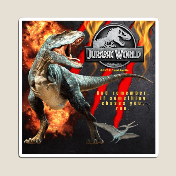 Jurassic World Indoraptor  Magnet for Sale by Sketchasaurus