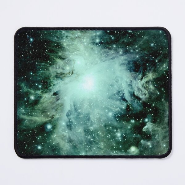 Item preview, Celestial Birthplace: Orion Nebula Forest Green Teal designed and sold by 2sweetsDesign.
