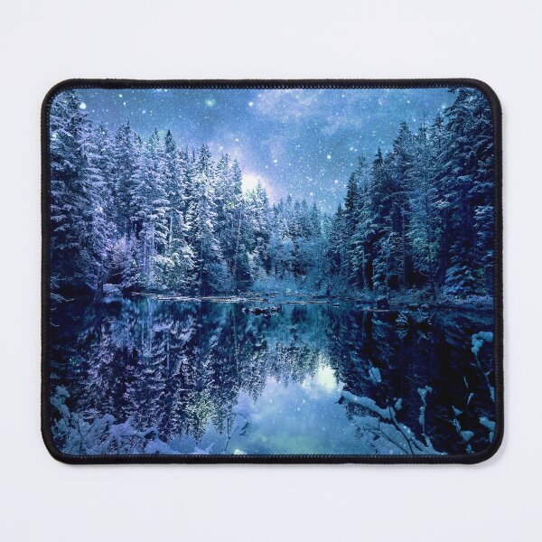 Item preview, A Cold Winter's Night : Blue Winter Wonderland designed and sold by 2sweetsDesign.