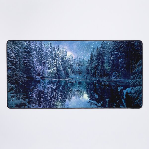 Item preview, A Cold Winter's Night : Blue Winter Wonderland designed and sold by 2sweetsDesign.