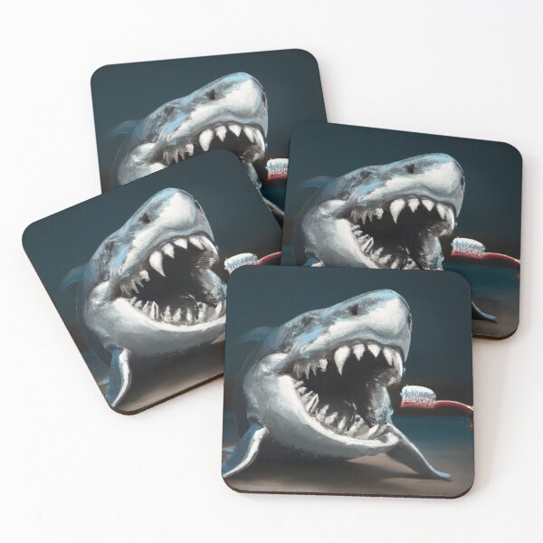 Item preview, Shark also wants to Brush Teeth in this Modern Era designed and sold by QuotezArtist.