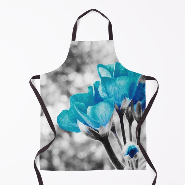 Item preview, Near Bloom Flowers Turquoise Blue designed and sold by 2sweetsDesign.