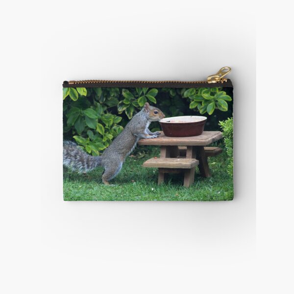 Item preview, Squirrel eating a picnic designed and sold by PixelPoppies.