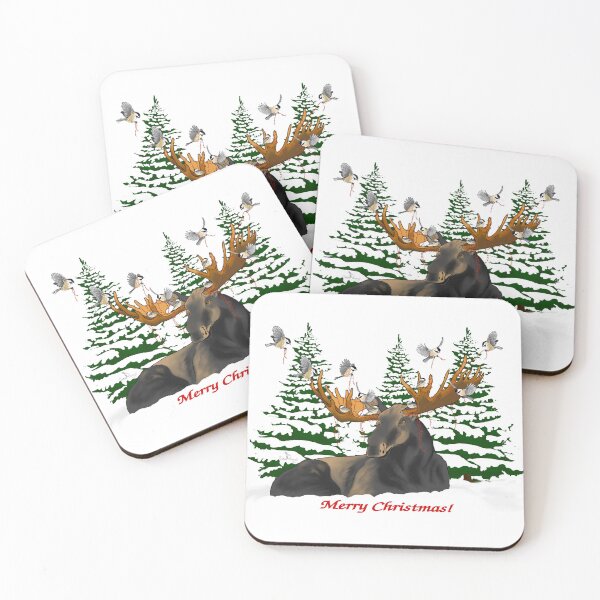 Item preview, The Christmas Moose. designed and sold by cameoivory.