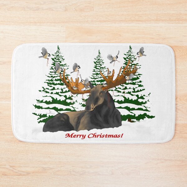 Item preview, The Christmas Moose. designed and sold by cameoivory.