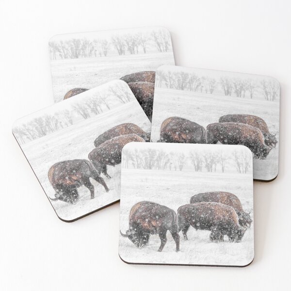 Item preview, Frosty Bison Trio designed and sold by Elevated Imaging .