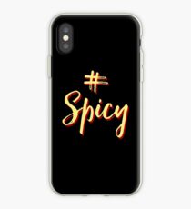 # Spicy (black) iPhone Case