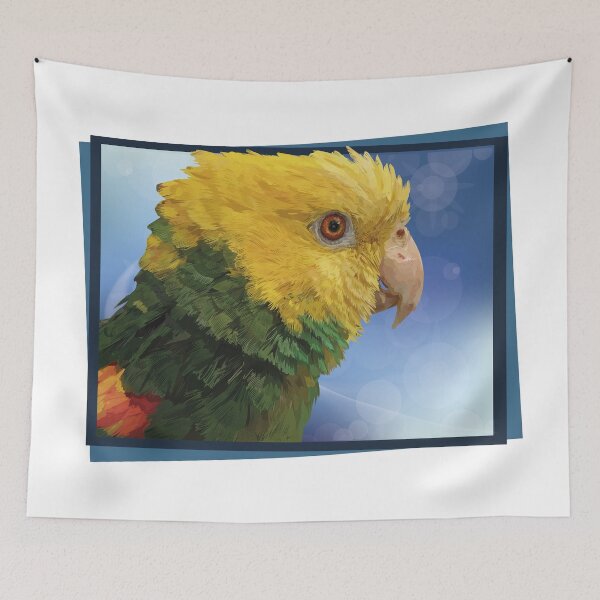 Item preview, The yellow headed parrot designed and sold by obscurite.