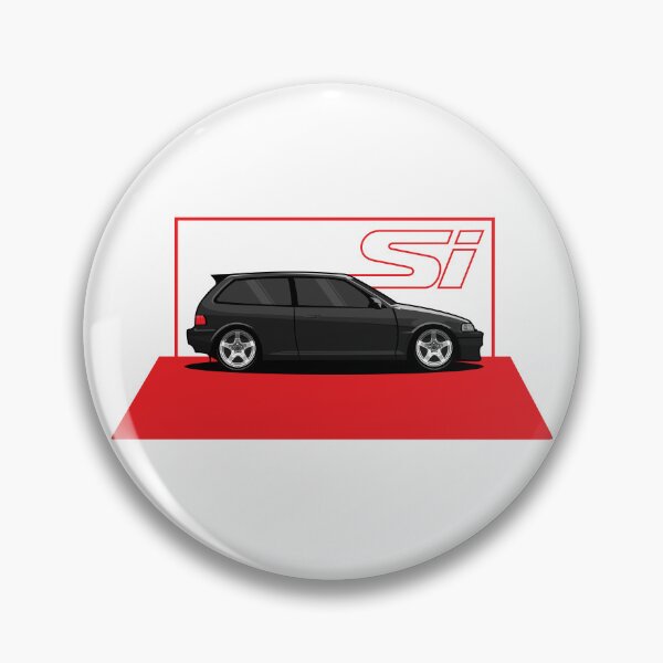 Item preview, Honda Civic Si Classic illustration designed and sold by blackdogshop.