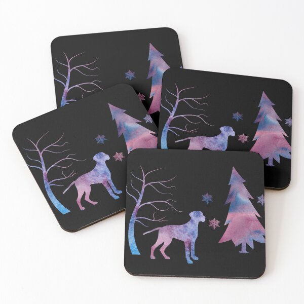 Item preview, Brittany Dog Spaniel Art Snowflakes Snow designed and sold by BittenByErmines.
