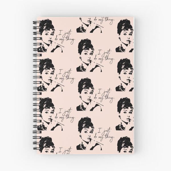 Item preview, Audrey Hepburn, I Just Do My Thing. designed and sold by Amy Brinkman.