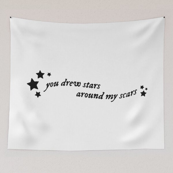 Item preview, You drew stars around my scars designed and sold by beckyhdesigns.
