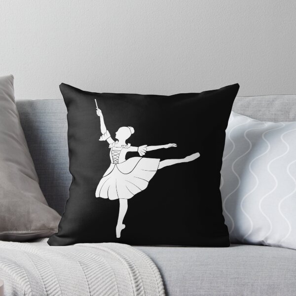Item preview, The Nutcracker Marzipan Silhouette White designed and sold by Claudia McBain.