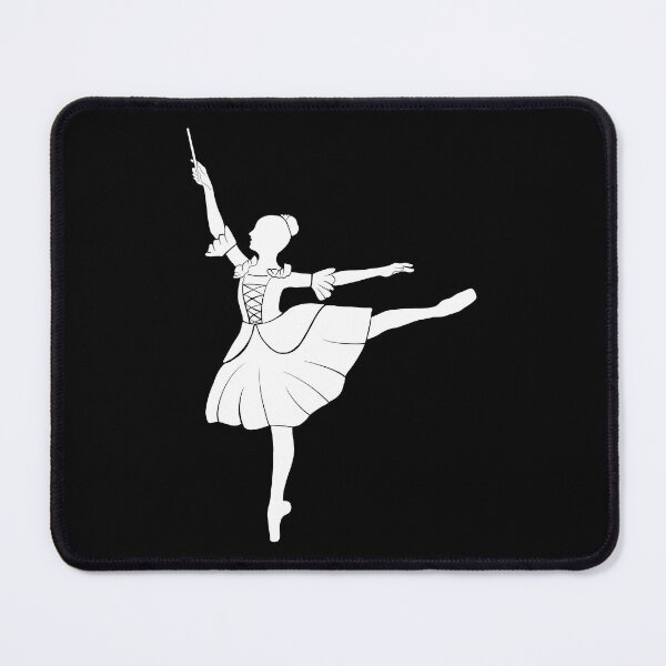 Item preview, The Nutcracker Marzipan Silhouette White designed and sold by Claudia McBain.