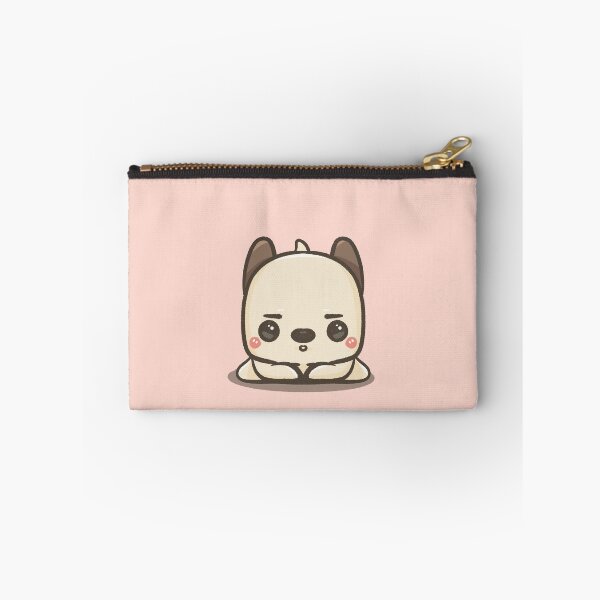 Item preview, Cute Little Dog Doing Yoga on Downward Position  designed and sold by HappyDoodlen.