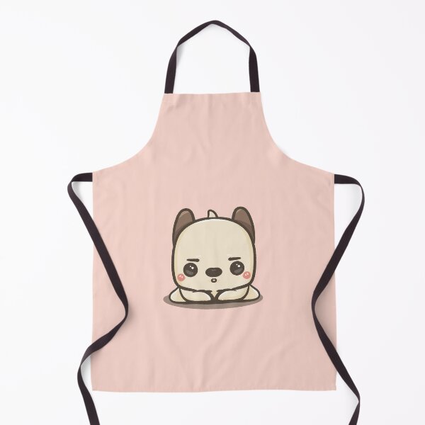 Item preview, Cute Little Dog Doing Yoga on Downward Position designed and sold by HappyDoodlen.