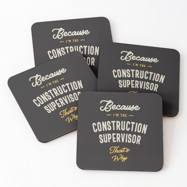 Item preview, Construction Supervisor Job Occupation Birthday Worker designed and sold by cidolopez.