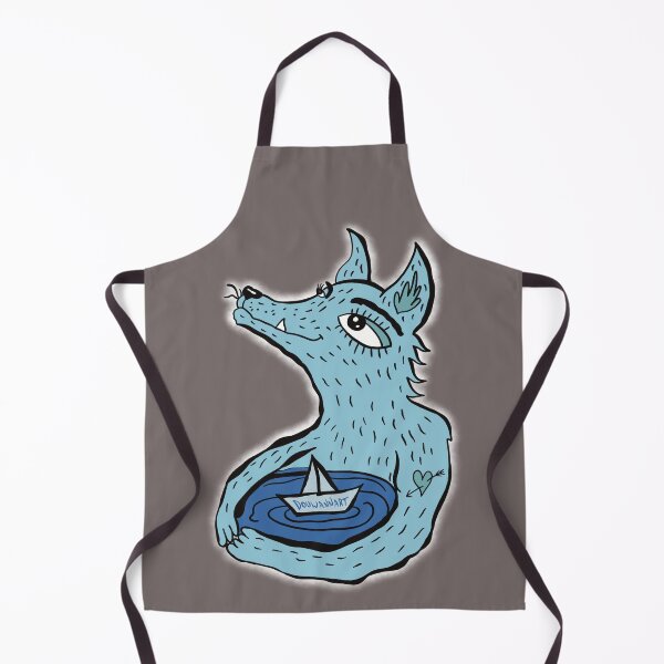 Item preview, Blue wolf and sea designed and sold by douwannart.