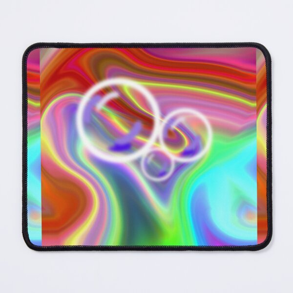Item preview, Bubbles on Multi Colour Luminescent Swirl - Pattern designed and sold by jolabrese.