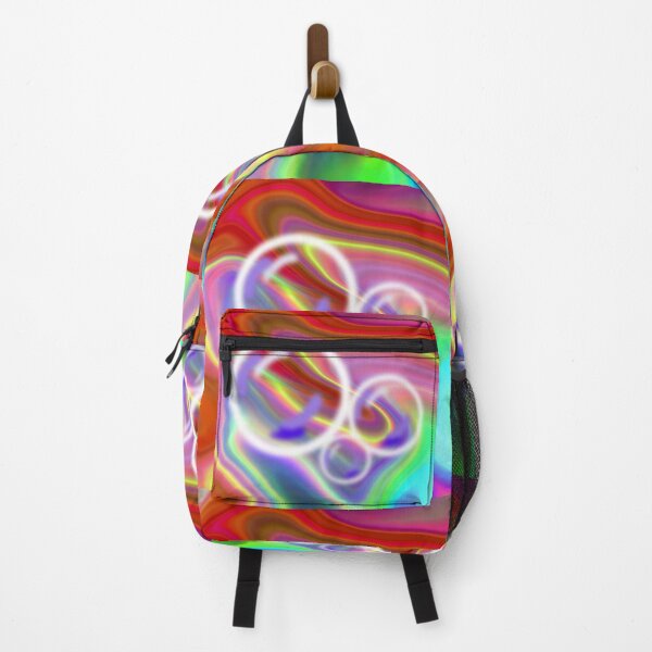 Item preview, Bubbles on Multi Colour Luminescent Swirl - Pattern designed and sold by jolabrese.