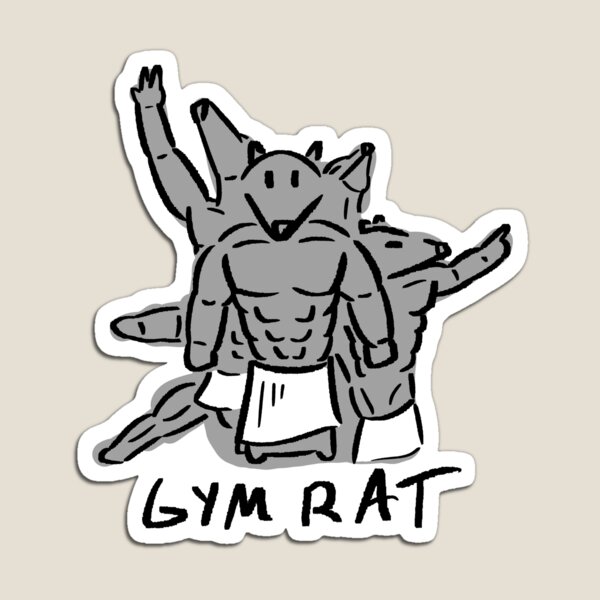 Gym Rats Sticker for Sale by Tony111