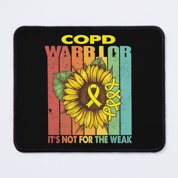 Item preview, COPD Warrior - IT IS NOT FOR THE WEAK designed and sold by Fernandezf.