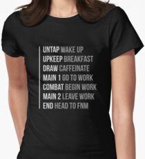 MTG Phases of Life! Women's Fitted T-Shirt
