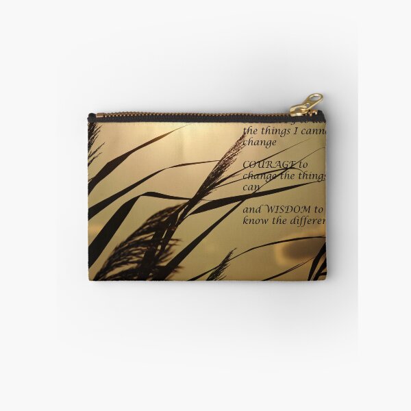 Item preview, Serenity Prayer With Sunset Grass designed and sold by Debbie Oppermann.
