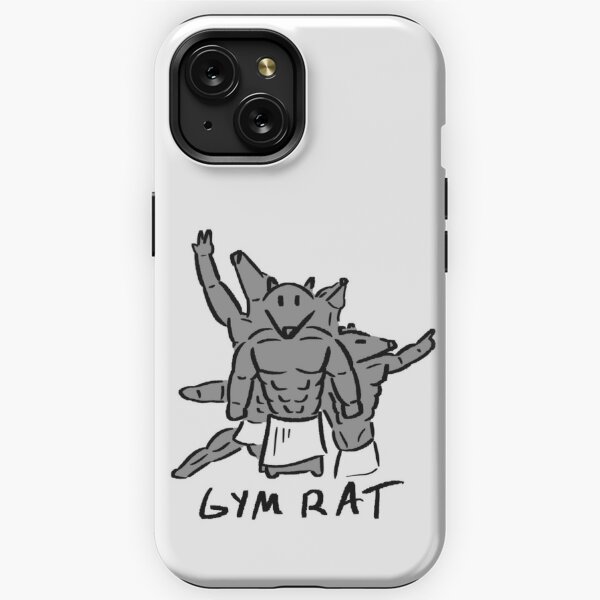 GYM RAT iPhone Case for Sale by JustGiftShop1