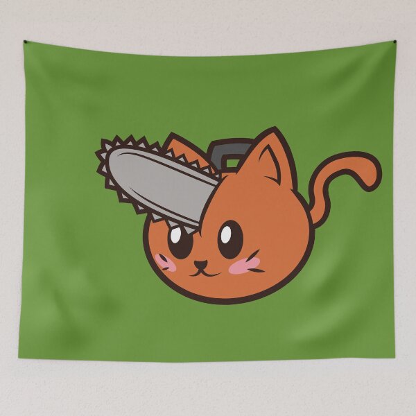 Item preview, Chainsaw Cat designed and sold by PettoArt.