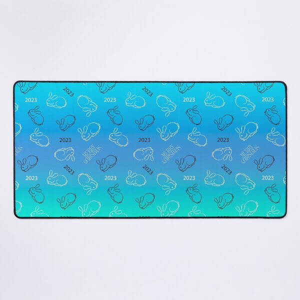 Item preview, hares on a rainbow background 2023 designed and sold by Olha Volokhova.