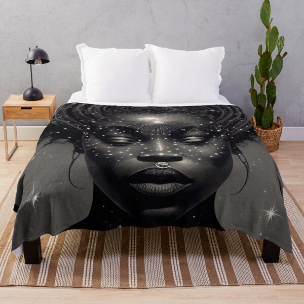 Item preview, Dark Astronomy Afro-Caribbean Black Magical Hair Space designed and sold by LocFestNYC.