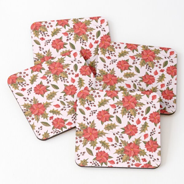 Item preview, Lovely Christmas Botanical Seamless Pattern designed and sold by branaghbel.