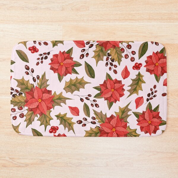 Item preview, Lovely Christmas Botanical Seamless Pattern designed and sold by BranislavaBT.