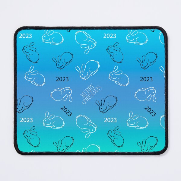 Item preview, hares on a rainbow background 2023 designed and sold by Olha Volokhova.