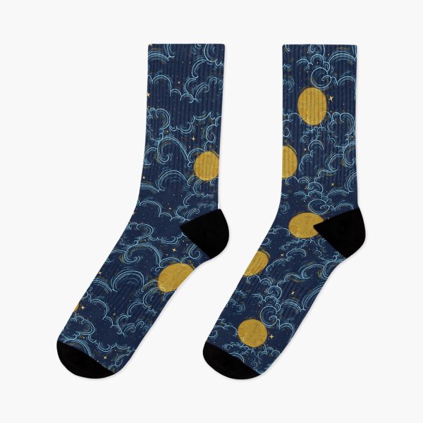 Item preview, Moon seamless pattern designed and sold by Loonhar.