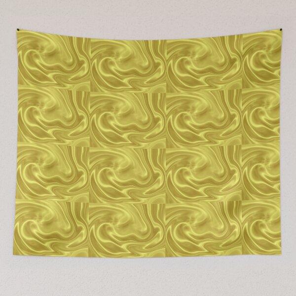 Item preview, Gold Luminescent Swirl - Pattern designed and sold by jolabrese.