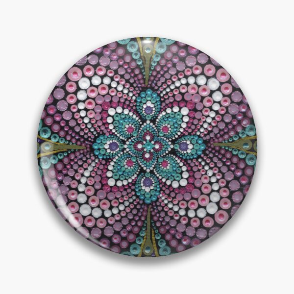 Item preview, Mandala Original Primavera Rosa designed and sold by Dotplayin.