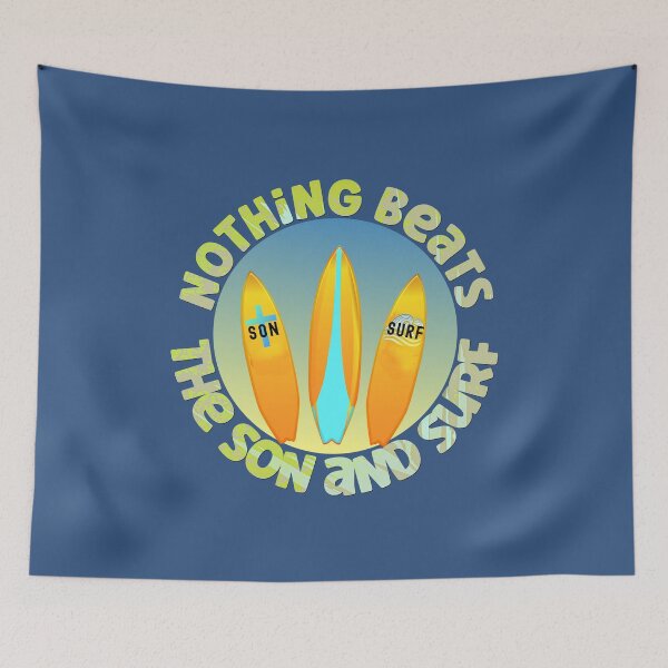 Item preview, Christian Design Nothing Beats the Son and Surf designed and sold by BringingHOPE.