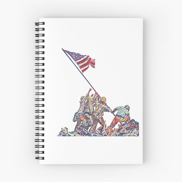 Item preview, Iwo Jima Impressionist Painting designed and sold by Hobby Doodles.