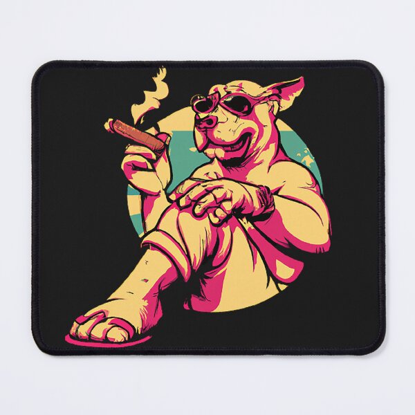 Artikelvorschau, Cool Pitbull smoking cigar entworfen und verkauft von Diamond-Dreams.
